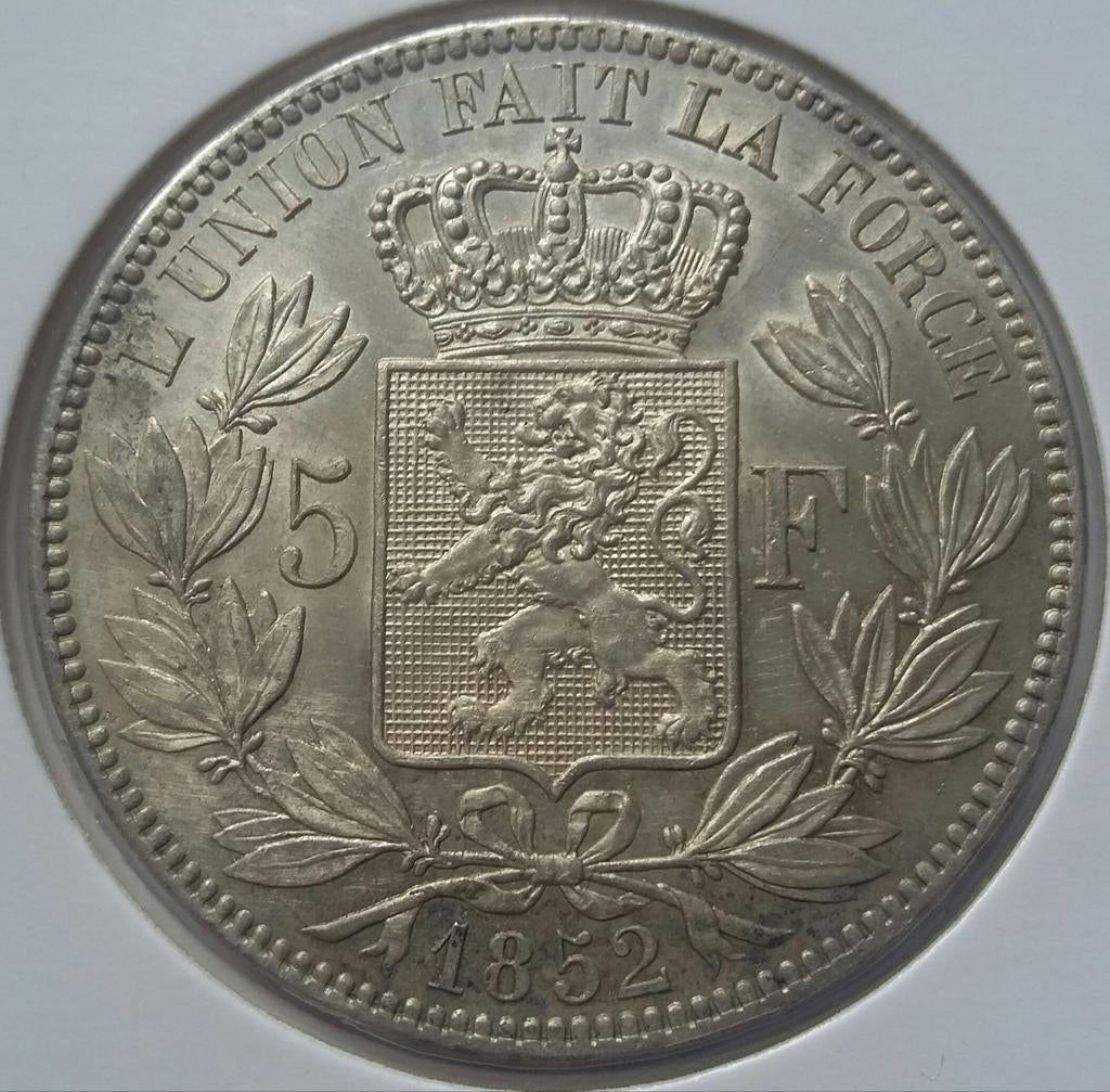 5 francs 1852, Ophalen of Verzenden