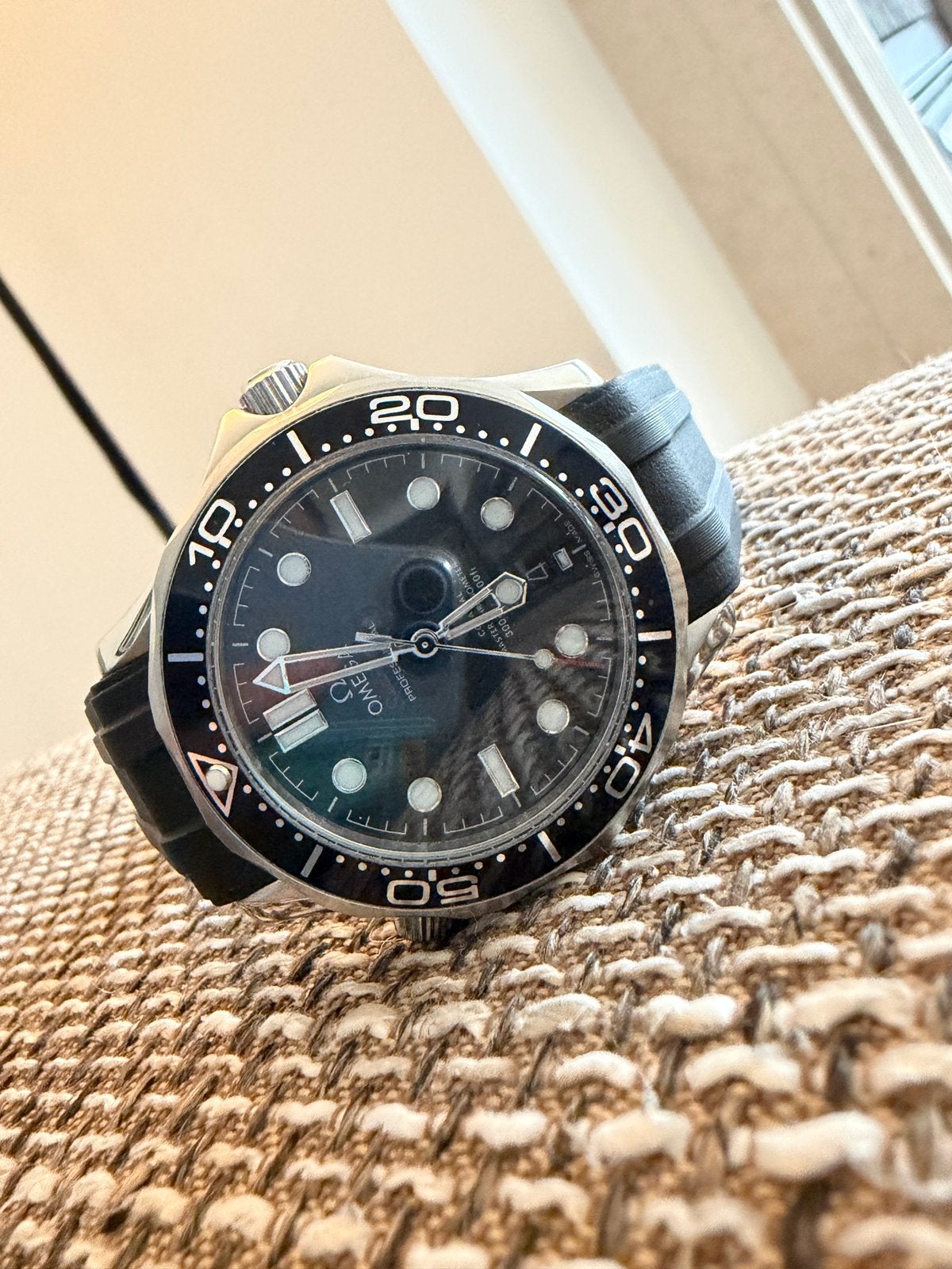 Omega Seamaster, Ophalen, Staal, Polshorloge, Nieuw
