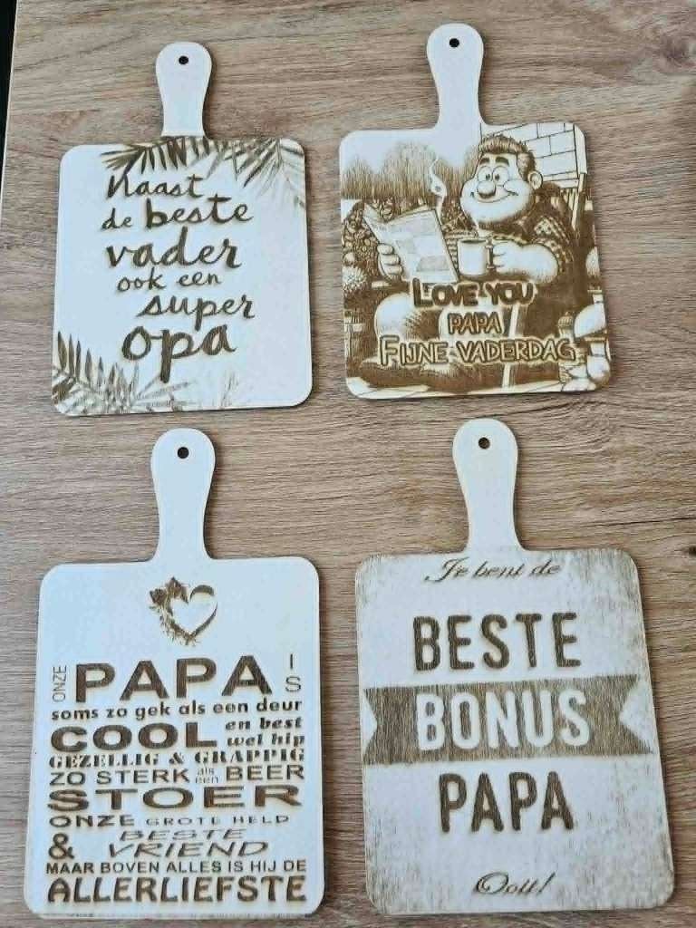 Schenk je vader een mooi geschenkje met vaderdag, Antiek en Kunst, Kunst | Etsen en Gravures, Ophalen, Dagelijks leven, Met tekst