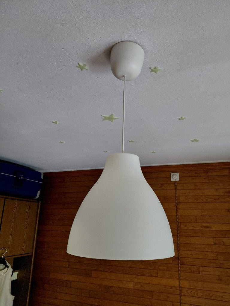 HANGLAMP, Ophalen, Zo goed als nieuw, Kunststof, Klassiek