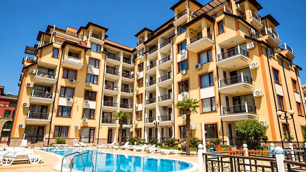 Appartement de 1 chambre à Raduga, Sveti Vlas, Bulgaria, Ville, 54 m², 2 pièces