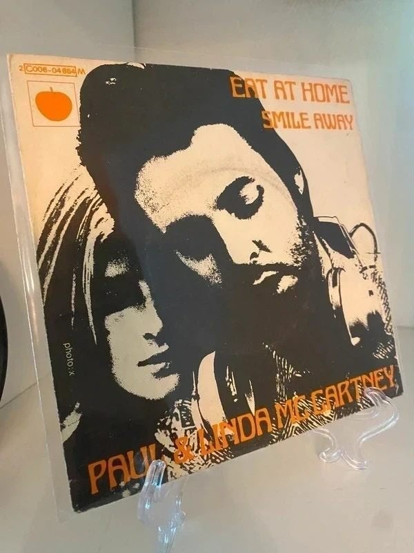 Paul & Linda McCartney – Eat At Home - France 1971, CD & DVD, Vinyles Singles, Envoi, Utilisé, Rock et Metal