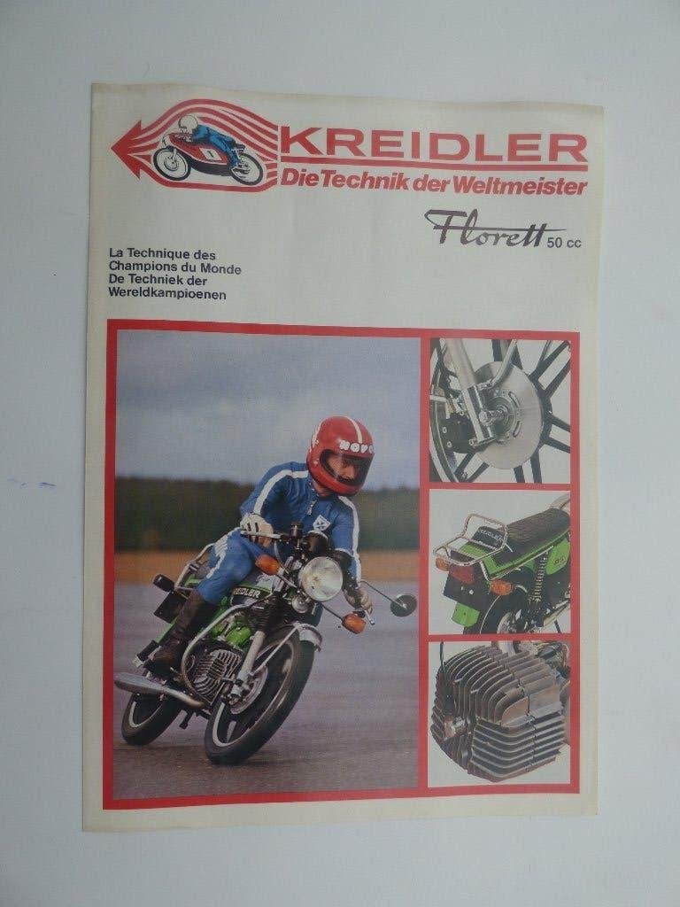 KREIDLER FOLDER, Ophalen of Verzenden, Zo goed als nieuw