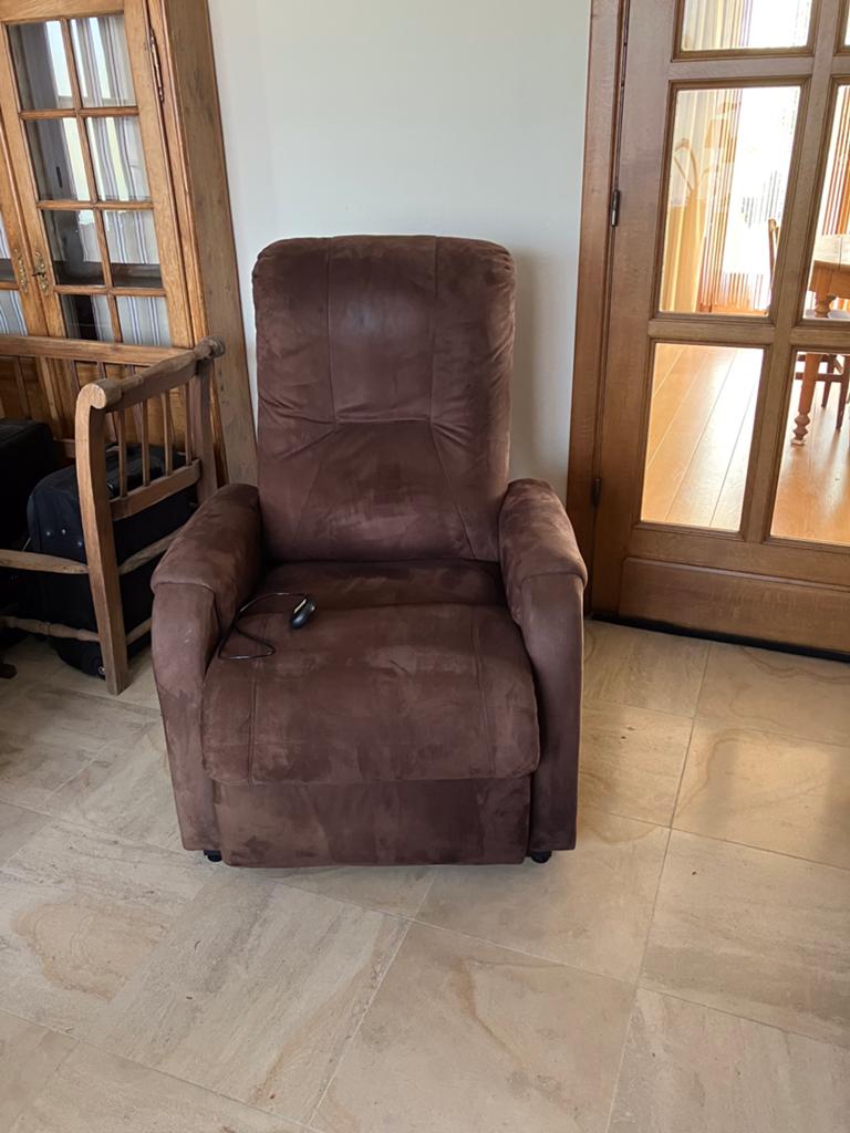 Fauteuil électrique., Enlèvement, Utilisé, Tissus
