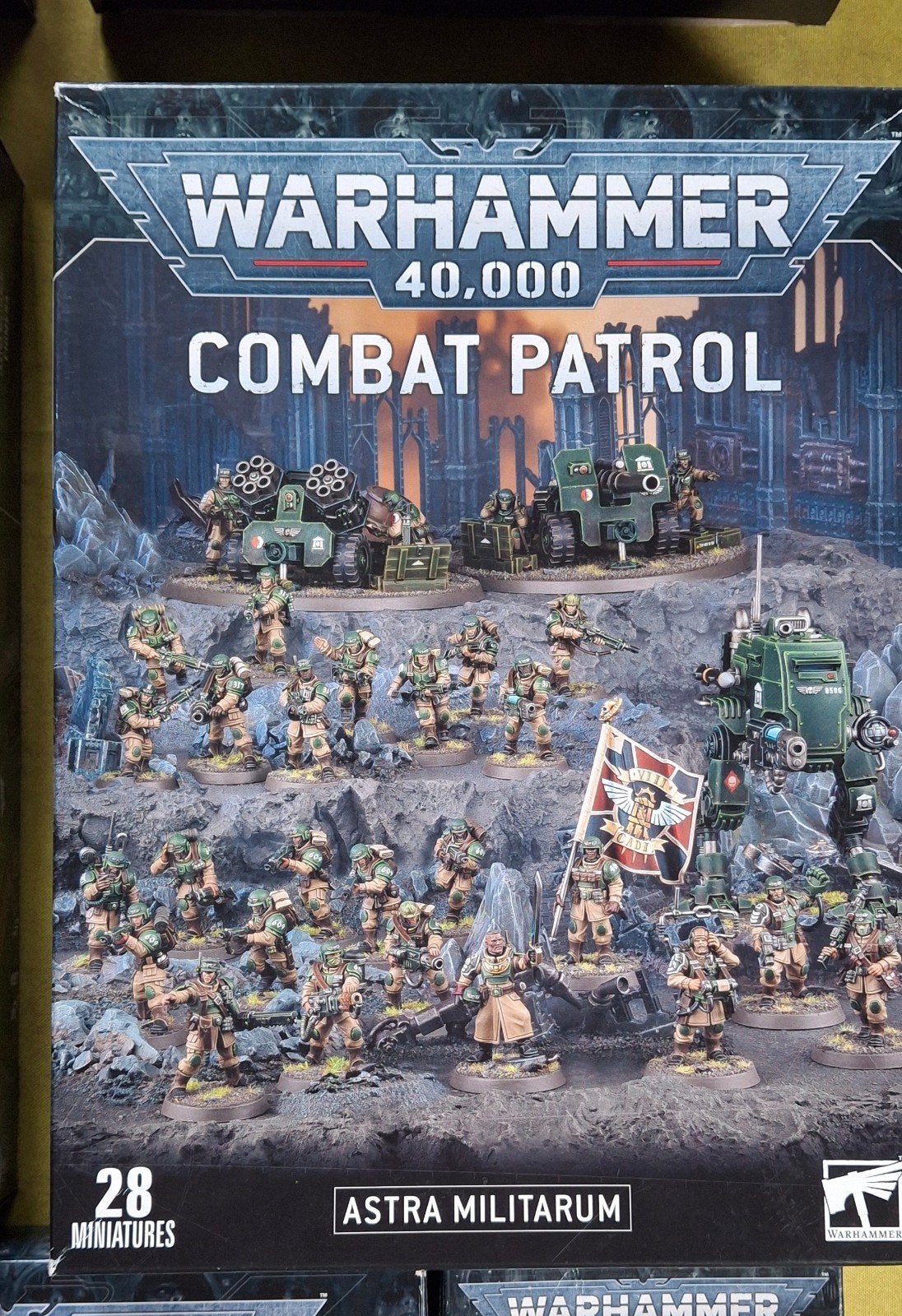 Warhammer 40k Astra Militarum Combat Patrol, Ophalen of Verzenden, Zo goed als nieuw, Warhammer 40000, Figuurtje(s)