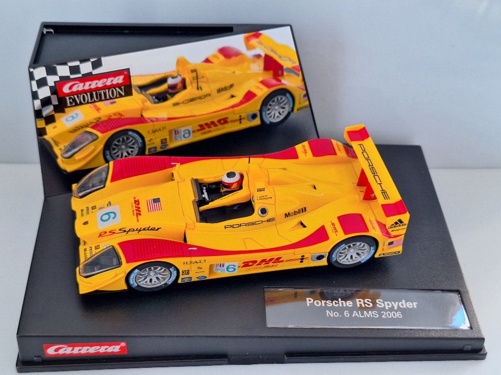 Carrera Evolution Porsche RS Spyder #6 Alms 2006 27203, Racebaan, Carrera, Nieuw, Ophalen of Verzenden