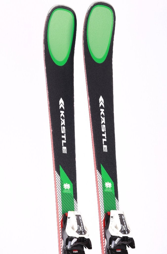 163 cm ski's KASTLE PX66, woodcore, grip walk, fiberglass, Sport en Fitness, Overige merken, 160 tot 180 cm, Gebruikt, Verzenden