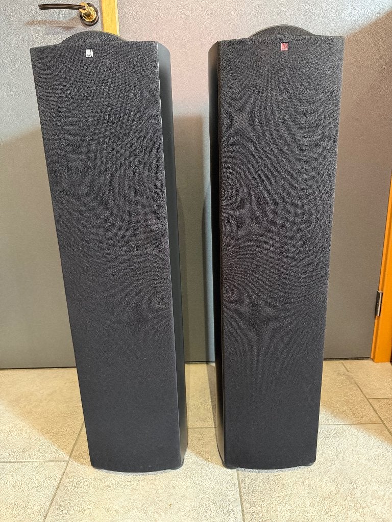 KEF Q5  Zwarte Luidsprekerset. “NIEUWSTAAT”, Audio, Tv en Foto, Luidsprekerboxen, Zo goed als nieuw, 120 watt of meer, Front, Rear of Stereo speakers