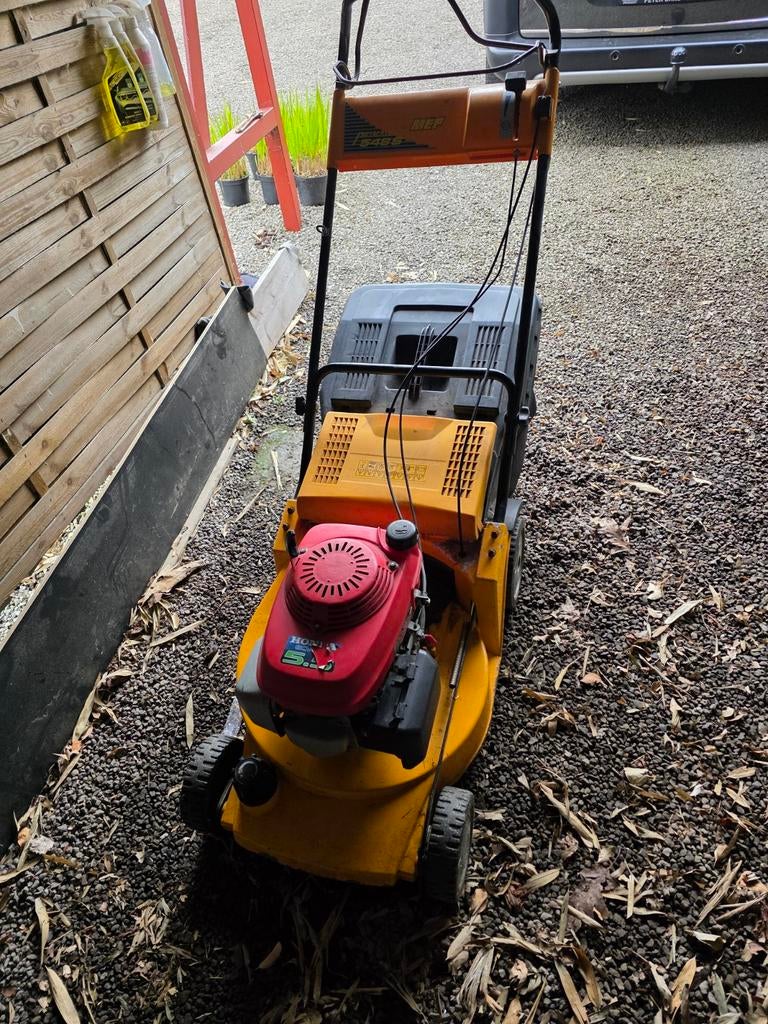 Grasmaaier zelftrekker, Ophalen