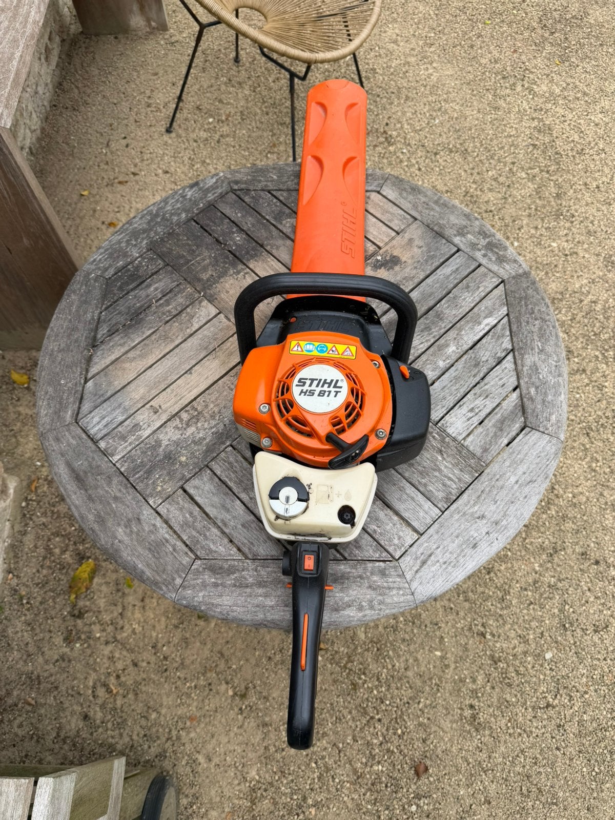 Stihl hs 81 t, Tuin en Terras, Ophalen, Gebruikt