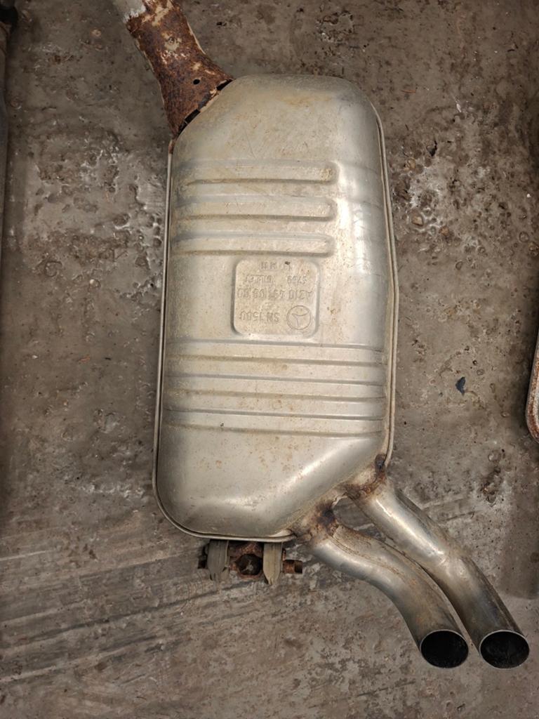 Silencieux arrière Mercedes W210, Enlèvement, Utilisé, Mercedes-Benz