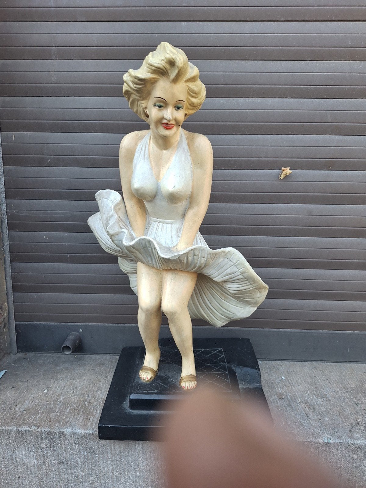 Vieille figurine de Marilyn Monroe