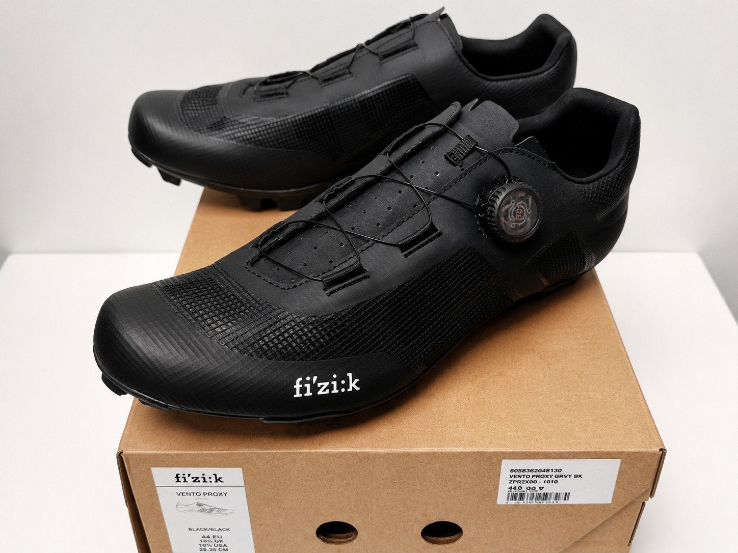 Fizik Vento Proxy Gravel / MTB fietsschoenen – zwart – 44, Ophalen of Verzenden, Nieuw, Schoenen