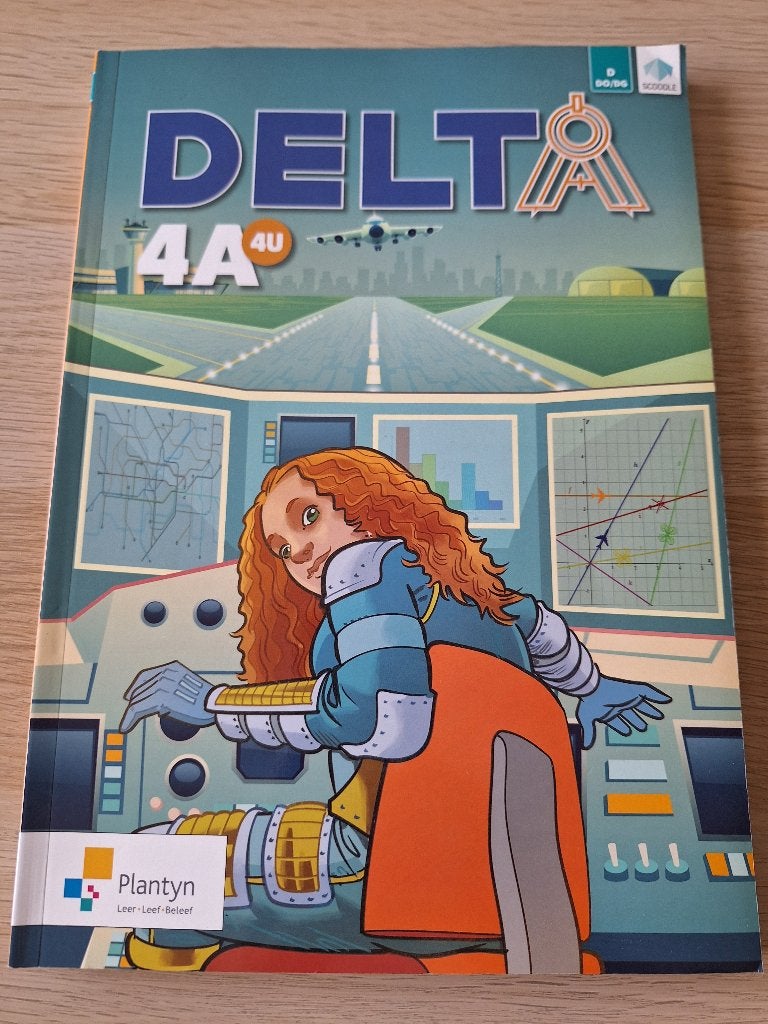 Delta 4A 4u, Boeken, Ophalen, ASO, Wiskunde A, Plantyn