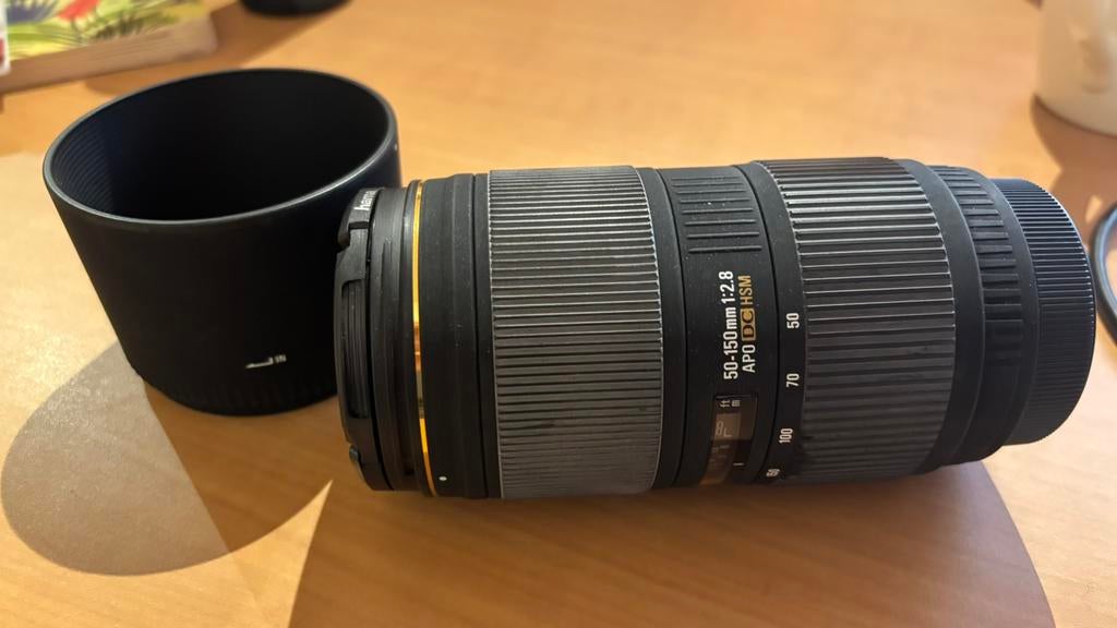Sigma 50-150mm F2.8 EX DC APO HSM, TV, Hi-fi & Vidéo, Enlèvement, Utilisé, Téléobjectif, Zoom