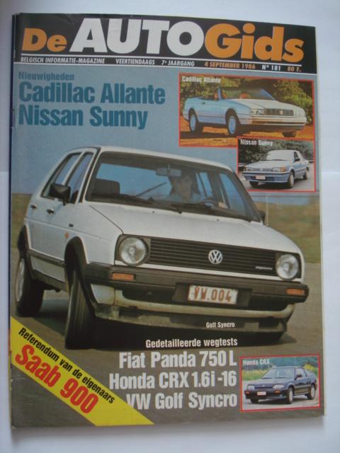 AutoGids 181, Verzenden, Gelezen, Algemeen