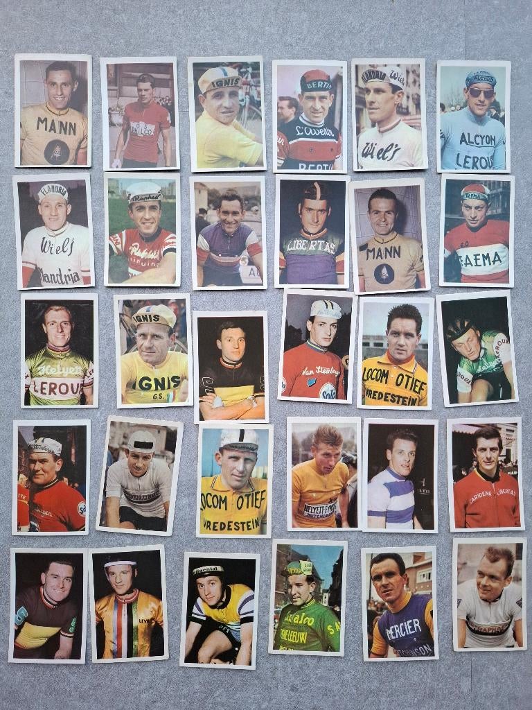 Cyclistes 1962 - Maple leaf, Enlèvement ou Envoi, Comme neuf, Cartes de joueur
