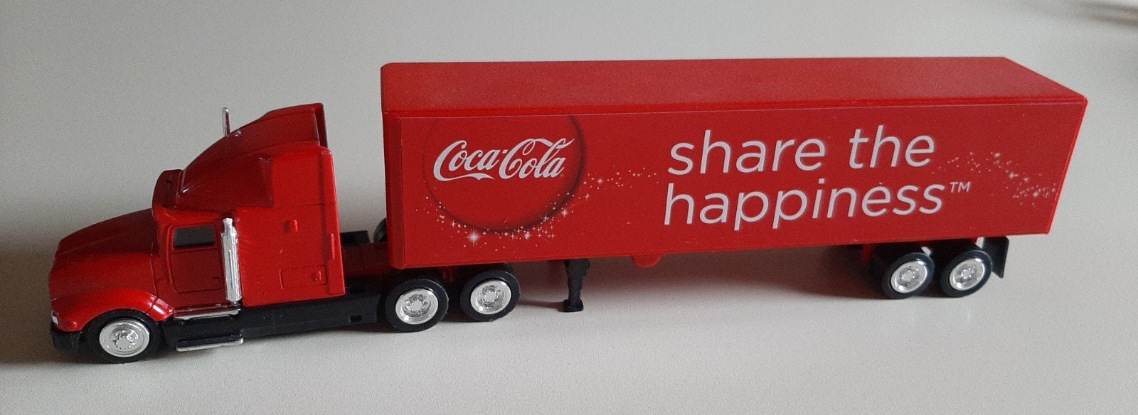 Vrachtwagen/oplegger/camion Coca-cola, Enfants & Bébés, Jouets | Véhicules en jouets, Comme neuf, Enlèvement ou Envoi