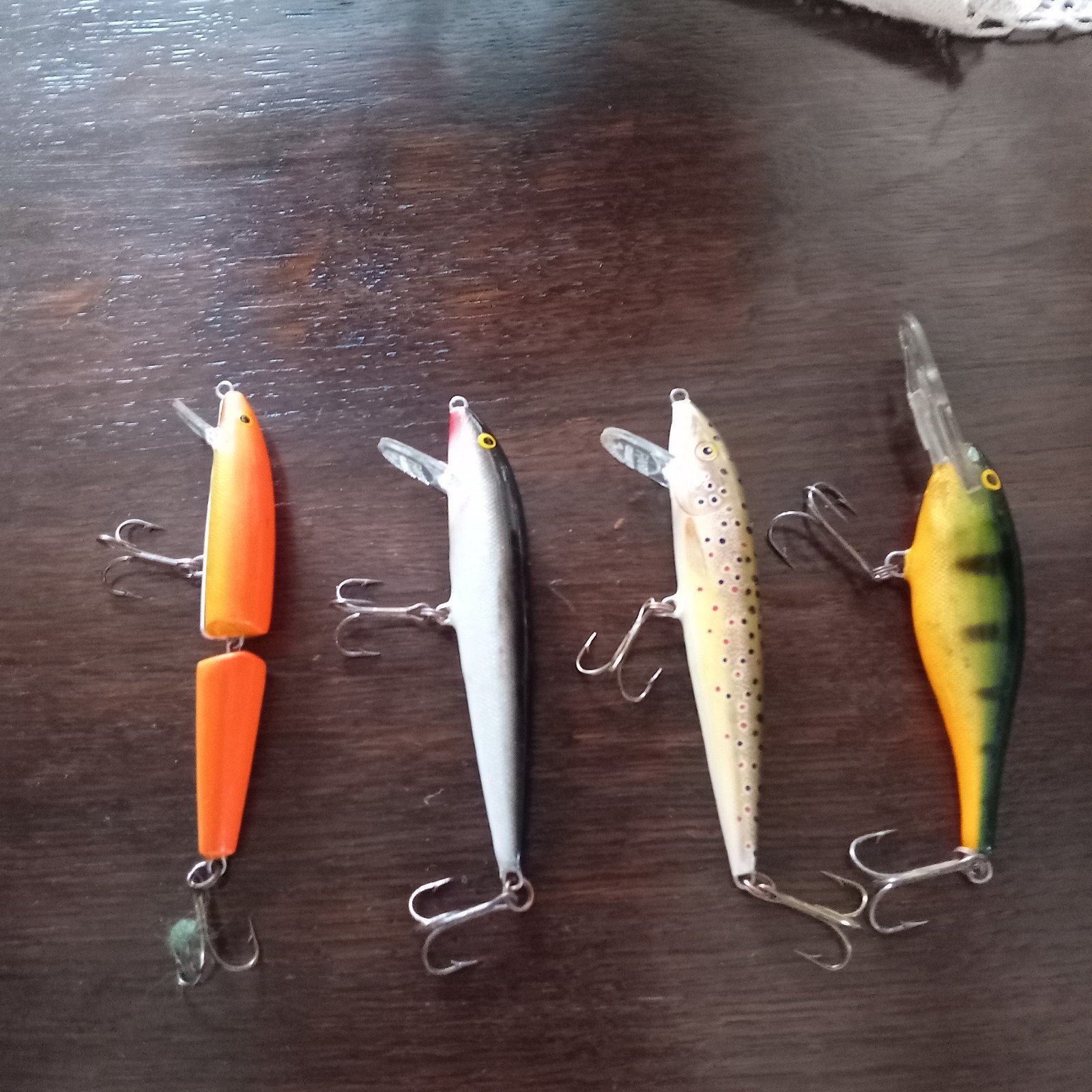 4 kunstaas rapala jointed shad rap, Watersport en Boten, Hengelsport | Roofvissen, Ophalen