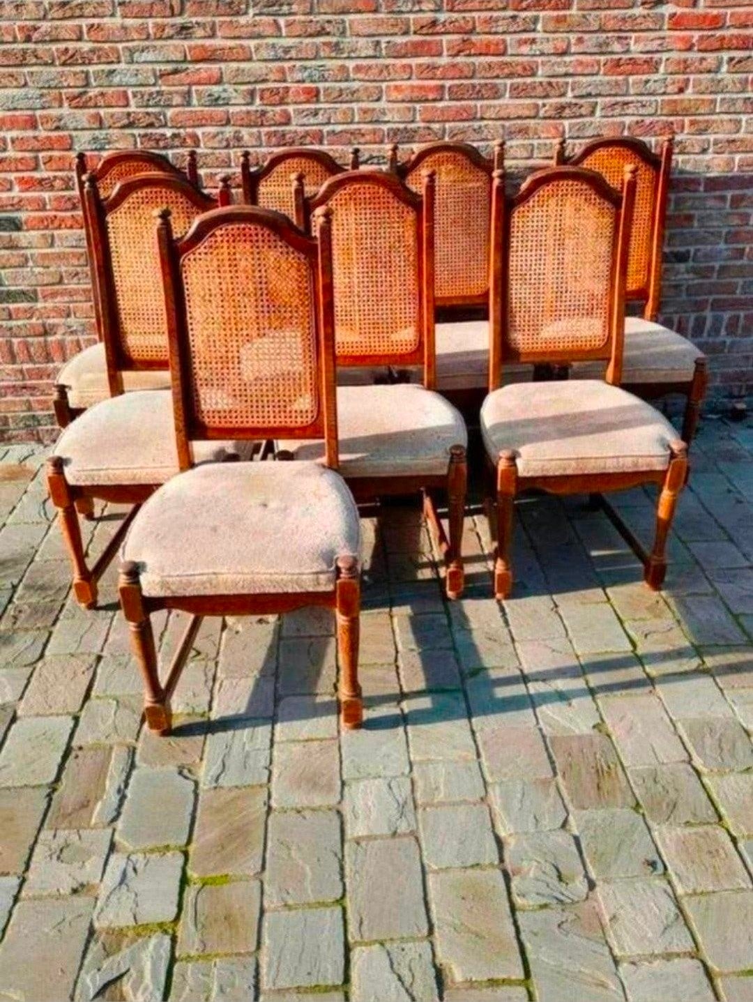 8 chaises en bois massif, Enlèvement