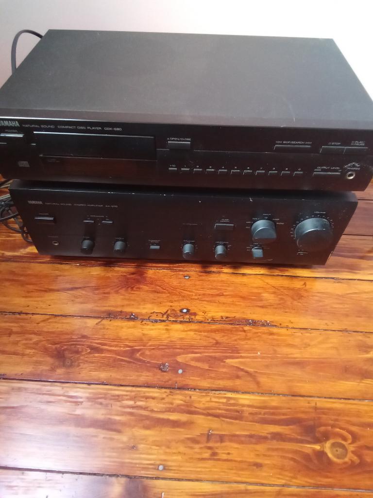 Yamaha versterker en cd speler, Ophalen, Gebruikt, Yamaha
