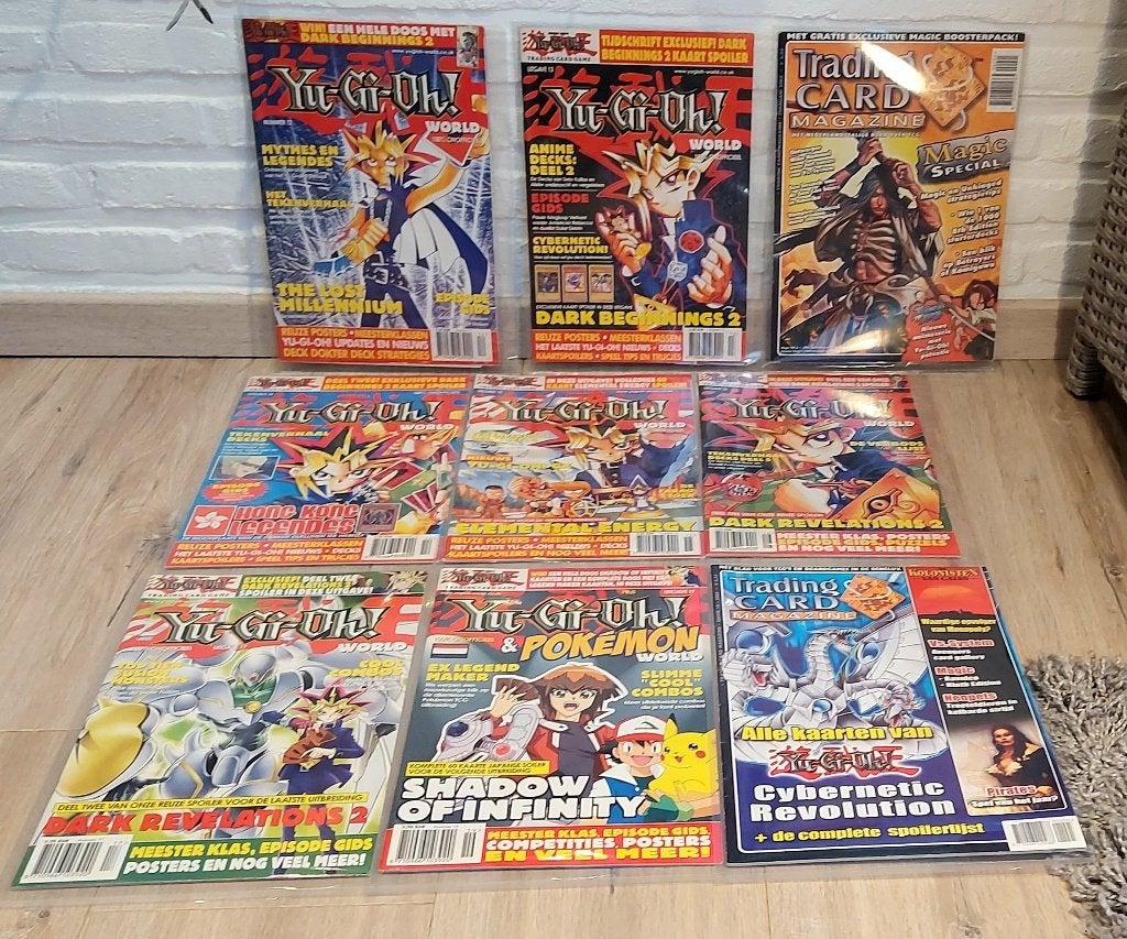Yu-Gi-Oh magazine's, Enlèvement ou Envoi, Comme neuf, Autres types