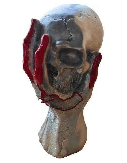 Belle statue de style d'horreur Crâne à la main (18 cm), Collections, Enlèvement ou Envoi, Neuf
