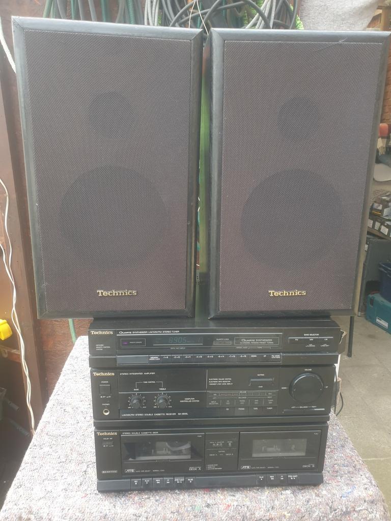 Technics SA-X800L met Box SB-F911, Enlèvement