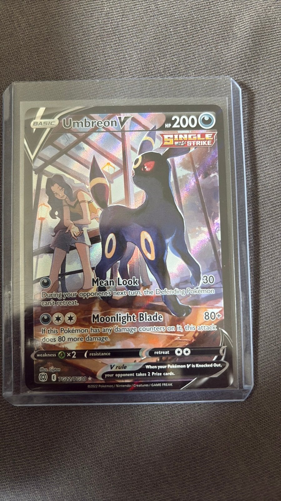 Umbreon v, Enlèvement, Neuf, Cartes en vrac, Foil