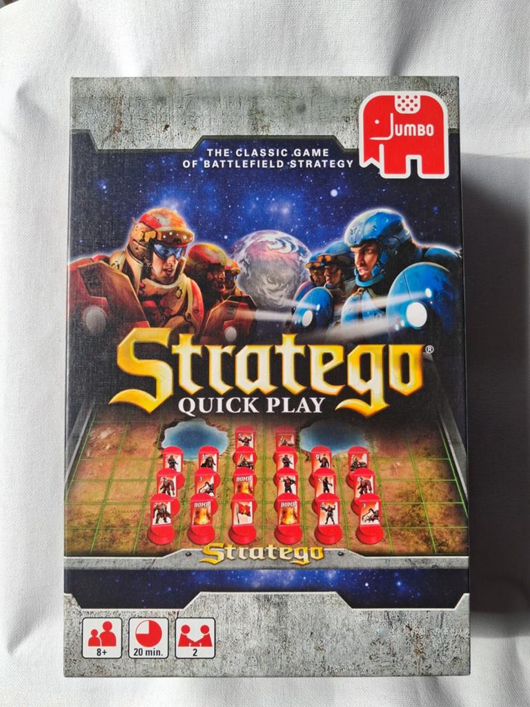 Stratego Quick play - zo goed als nieuw, Een of twee spelers, Ophalen of Verzenden, Zo goed als nieuw, JUMBO