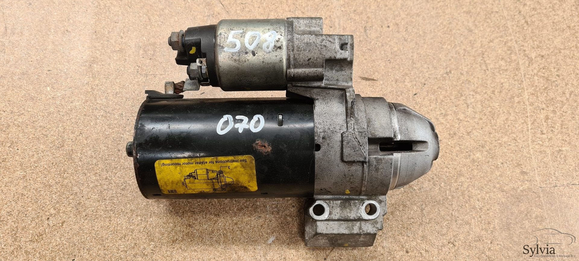Startmotor BMW N47 N57  7802508, Autos : Pièces & Accessoires, -, Utilisé, -, -