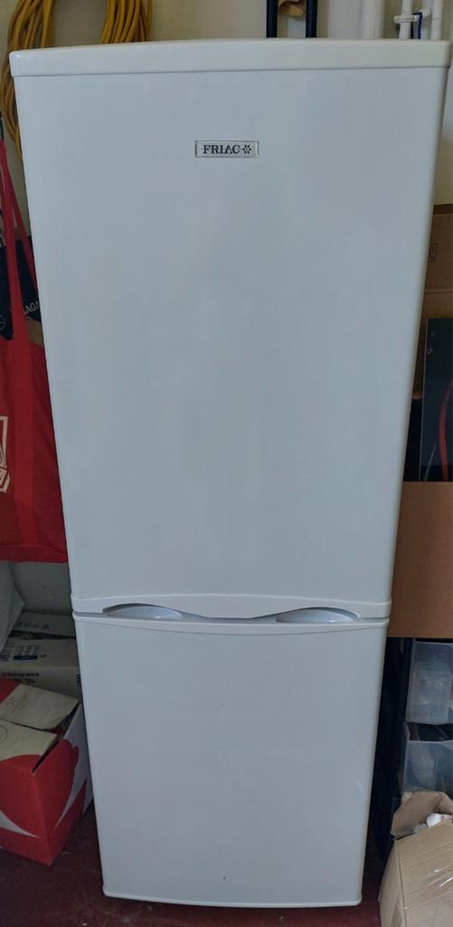 Réfrigérateur combiné blanc Friac, Utilisé, Avec compartiment congélateur