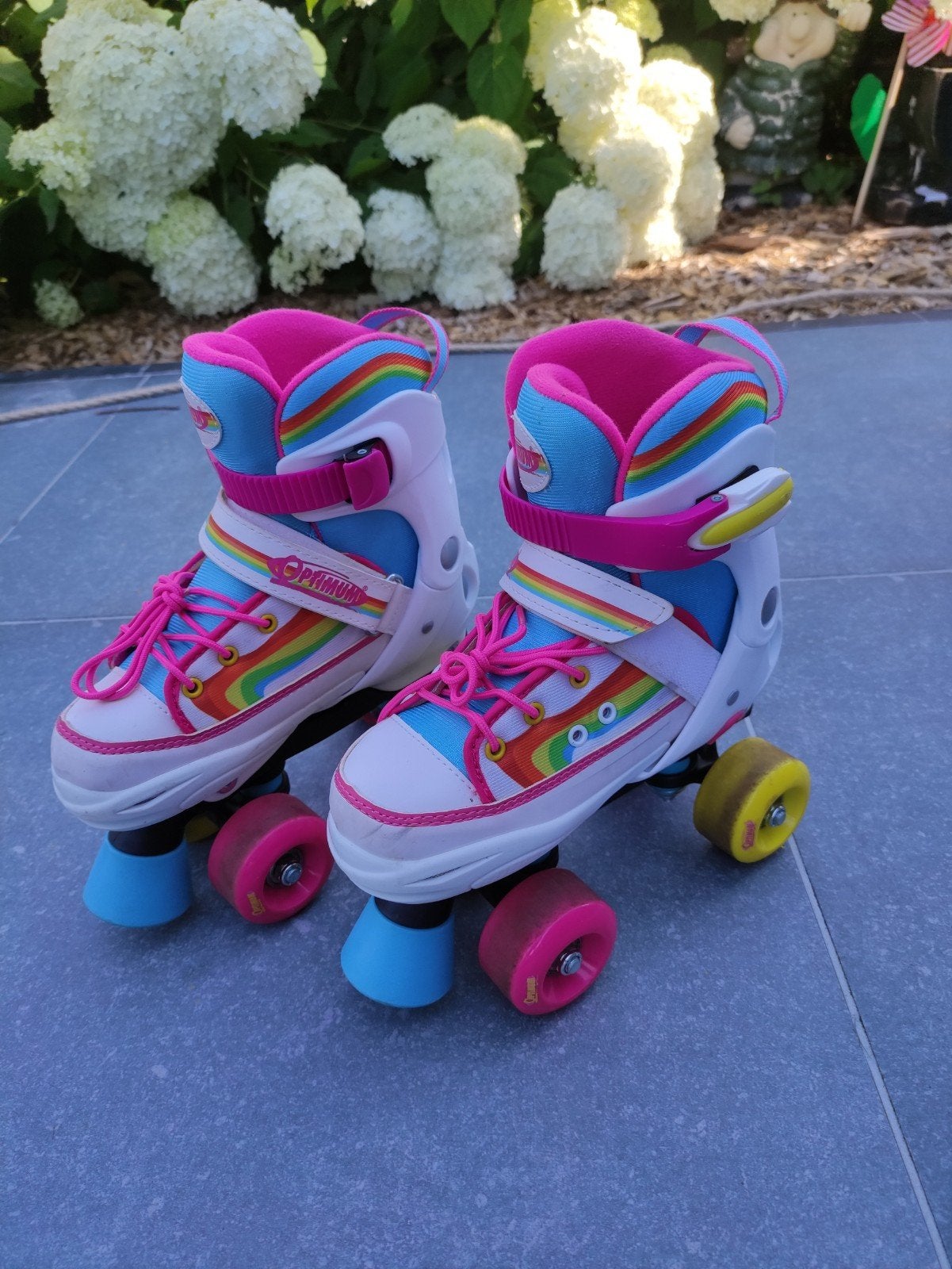 Rolschaatsen, amper gebruikt, Ophalen, Verstelbaar, Zo goed als nieuw, Kinderen