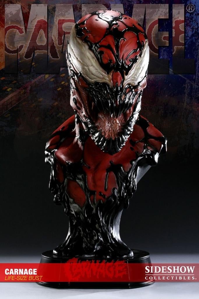Sideshow Collectibles Carnage 1:1 Life-Size Bust - MINT, Ophalen, Online