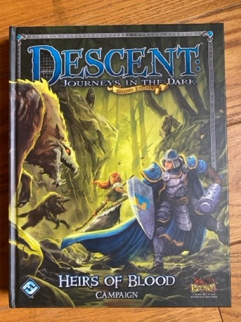 DESCENT JOURNEYS IN THE DARK: HEIRS OF BLOOD boek nieuw, Hobby en Vrije tijd, Ophalen of Verzenden