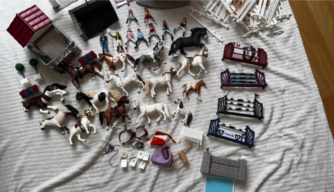 Grand lot Schleich - figurines de chevaux, Enlèvement ou Envoi, Neuf