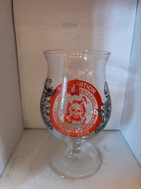 Duvelglas Dodentocht 2019 te koop, Enlèvement ou Envoi, Neuf, Verre ou Verres, Duvel