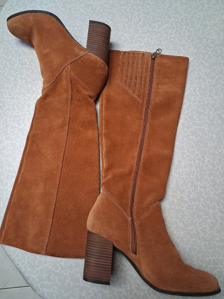 Botten / Laarzen, Tamaris, Hoge laarzen, Bruin, Ophalen of Verzenden