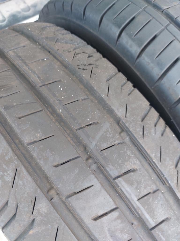 4 pneus 215 60 r17c camionnette 2 continental 2 vredestain c, Enlèvement