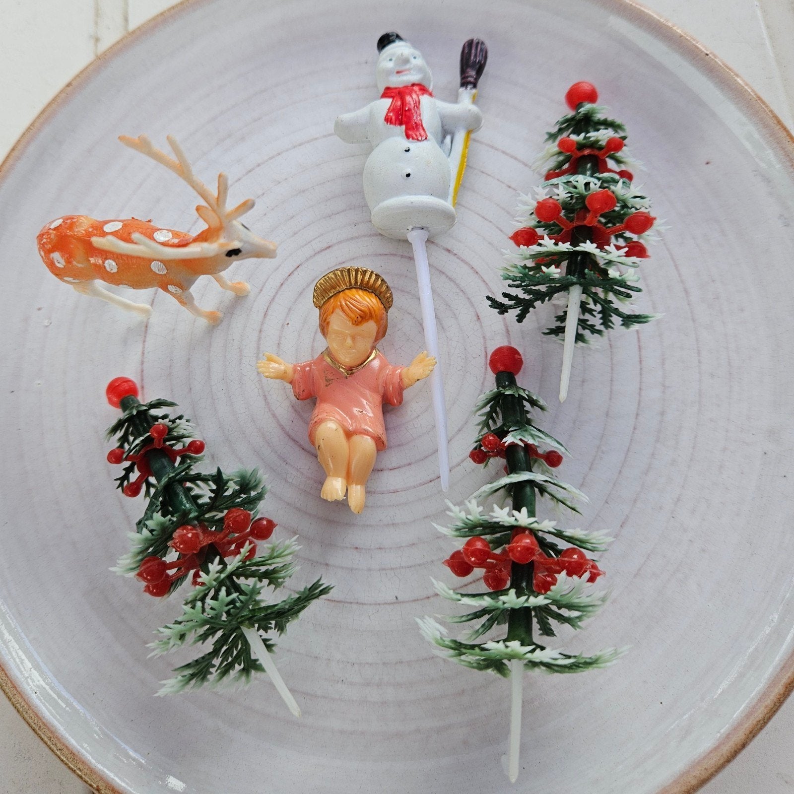 Ensemble de découpoirs à gâteaux de Noël vintage - Décoratif, Enlèvement ou Envoi, Utilisé, Décoration