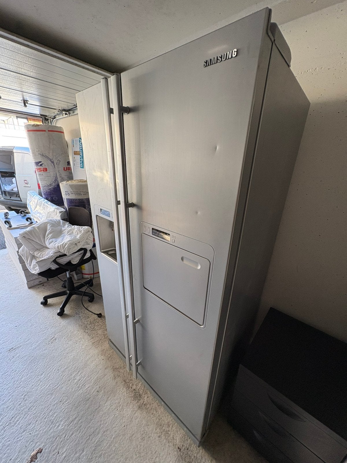 Amerikaanse frigo, Maison & Meubles, Enlèvement, Utilisé