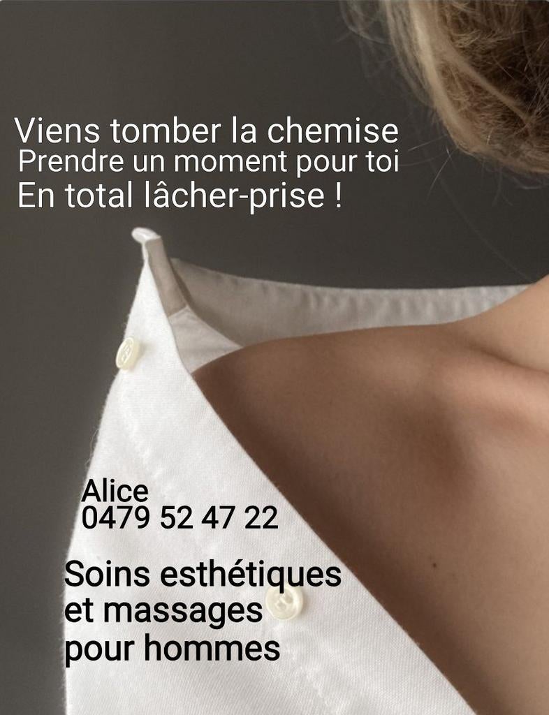 Esthétique  et Massages pour Hommes à Bruxelles.
