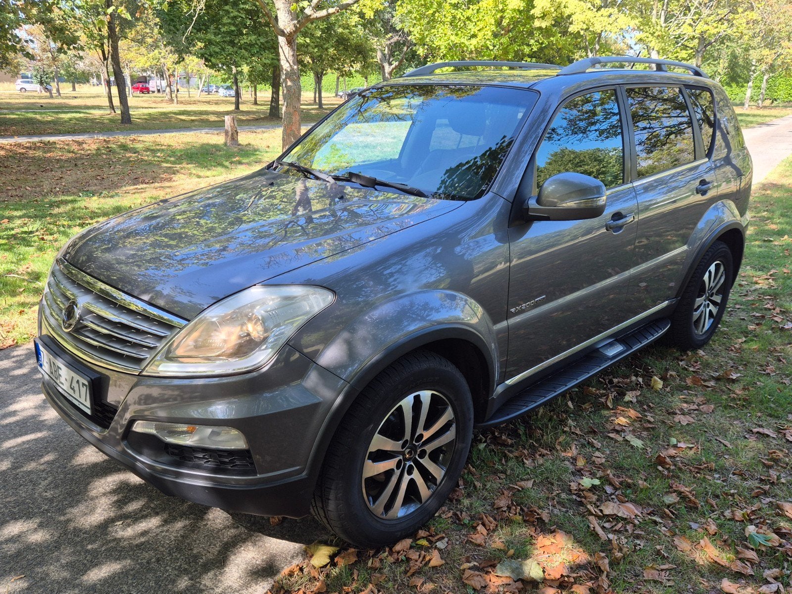 SSANGYONG REXTON RX200 e-XDi 4x4 – 7 ZITPLAATSEN, Auto's, SsangYong, Euro 5, 114 kW, 2800 kg, Leder