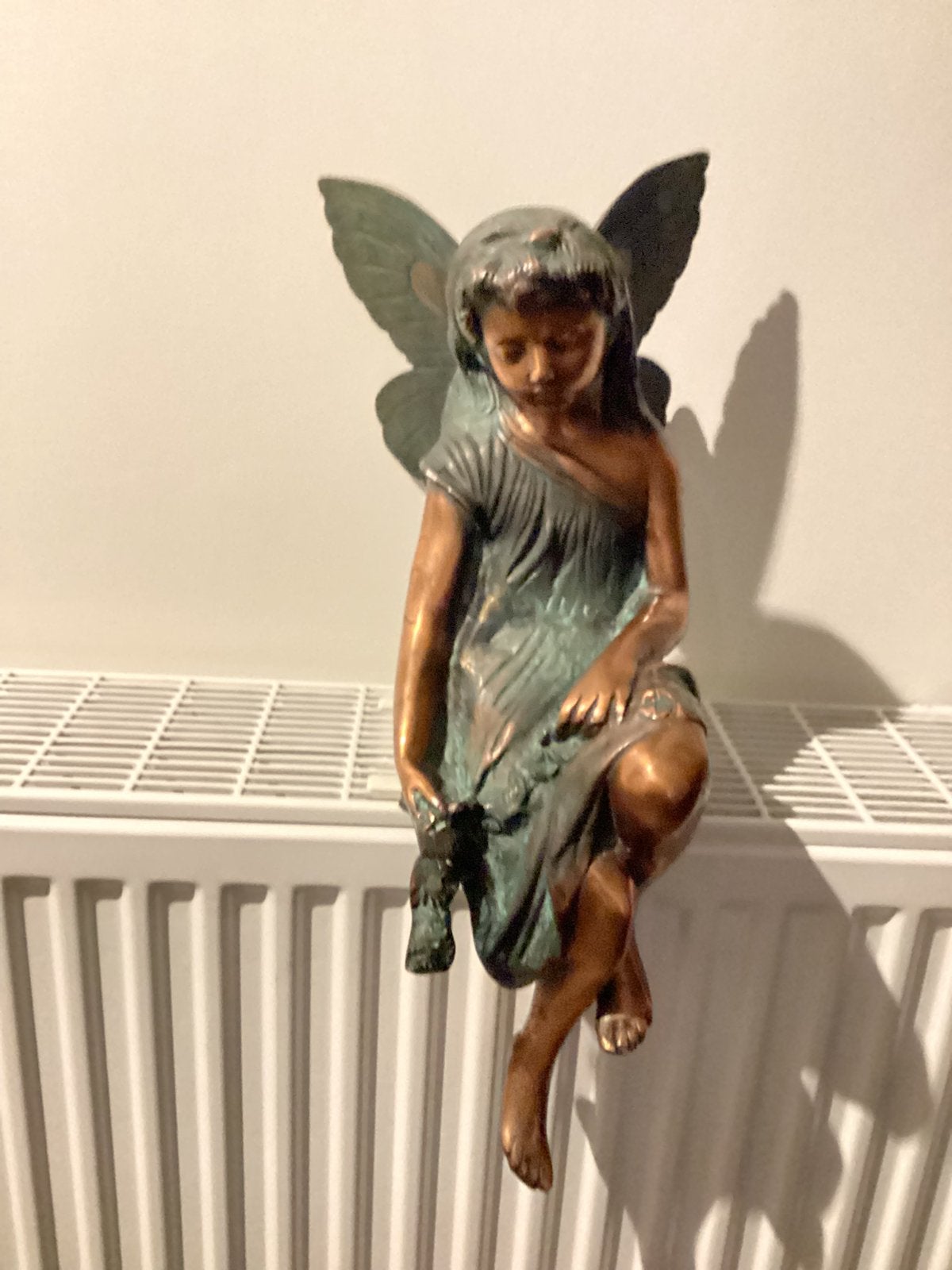 Bronzen mooi beeld 50 cm speciaal, Ophalen, Zo goed als nieuw