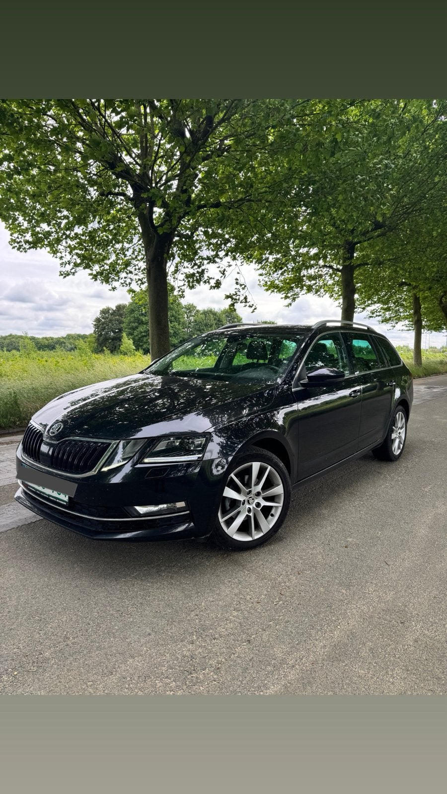 Skoda Octavia 1.6TDI - 166 000 km 2018 Euro 6b, Autos, Cuir, Achat, Euro 6, Noir