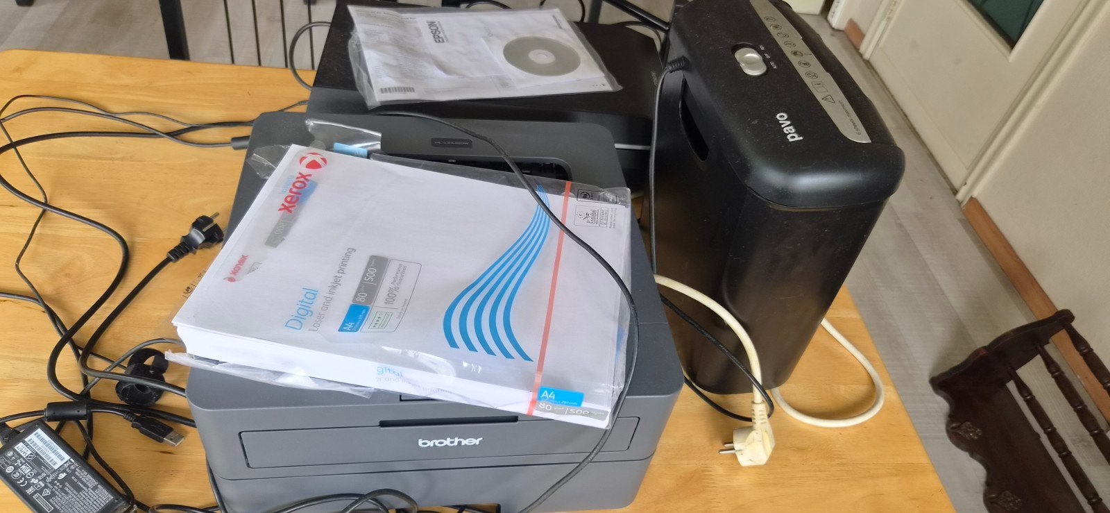 Printer(nw)+ scanner + papierversnipperaar (zgan)., Enlèvement, Imprimante