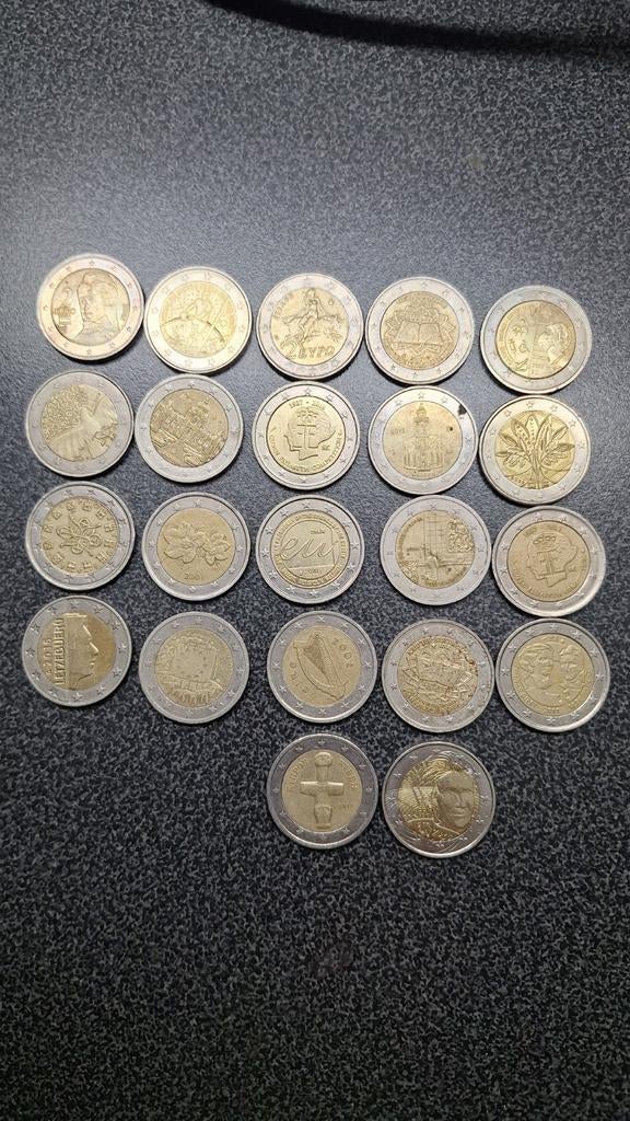 Speciale 2 euro munten, Ophalen