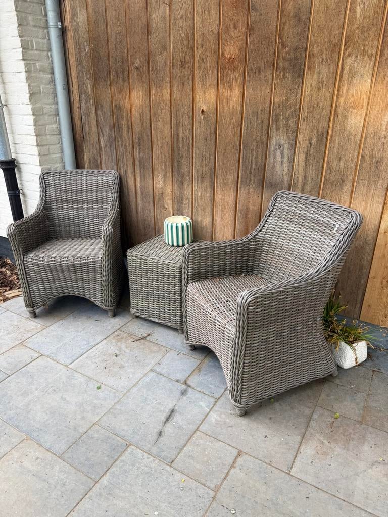 Manutti san diego stoelen 6stuks, Tuin en Terras, Tuinsets en Loungesets, Zo goed als nieuw, Ophalen
