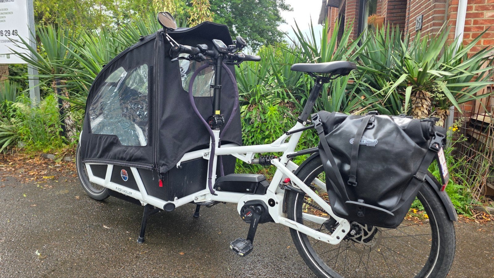 Riese Muller Load 74 Vario HS, Vélos & Vélomoteurs, Vélos | Vélos avec bac, Utilisé, Autres marques, 3 enfants, Électrique, Frein à disque