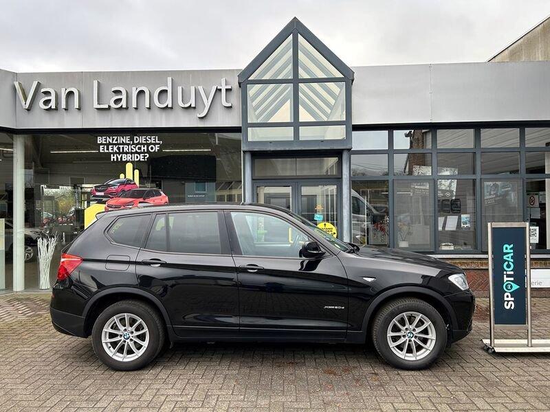 BMW X3, Auto's, Automaat, Euro 5, Gebruikt, Zwart